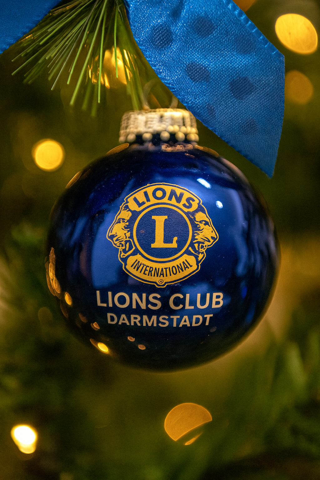 Weihnachtsbaumkugel - Lions Club Darmstadt