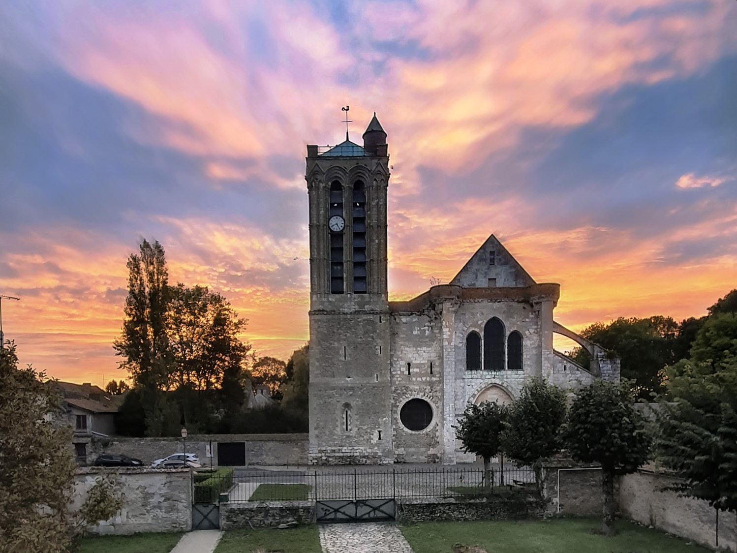 Melun Kirche - Collégiale Saint Martin de Champeaux